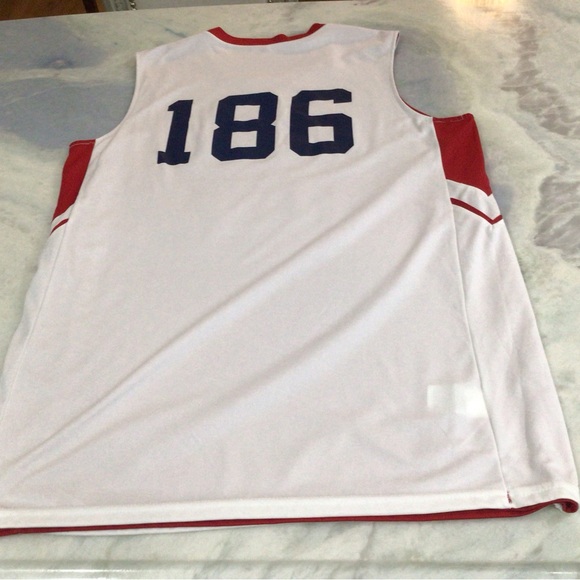 Men’s University of Pennsylvania Prospect Camp Jersey.  Size L.  Reversible. Red - Picture 4 of 5